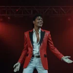 Como o figurino do filme de Michael Jackson foi recriado