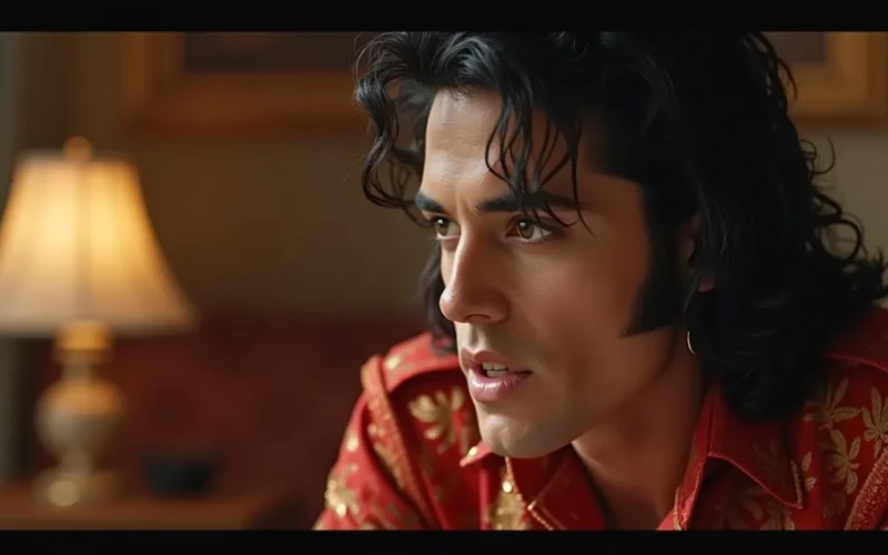 Como o filme sobre Elvis Presley comparado ao do Michael Jackson