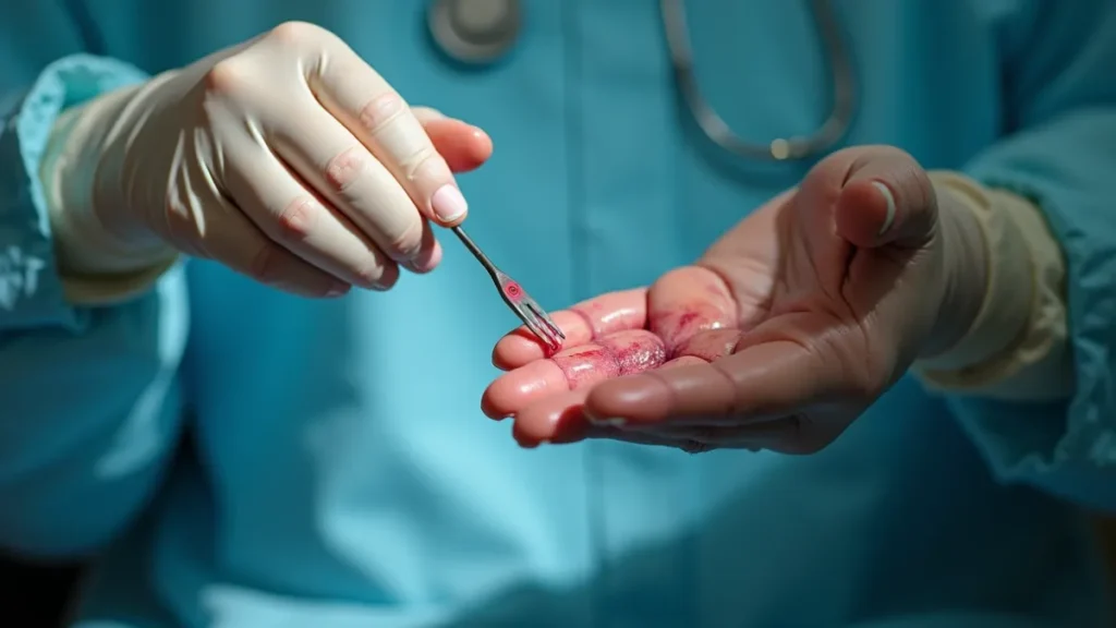 Transplante de pele em queimados por Dr. Luiz Teixeira da Silva Júnior