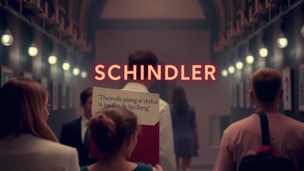 A Lista de Schindler e o filme mais importante de Spielberg