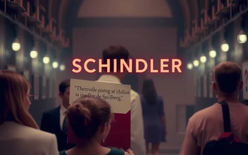 A Lista de Schindler e o filme mais importante de Spielberg