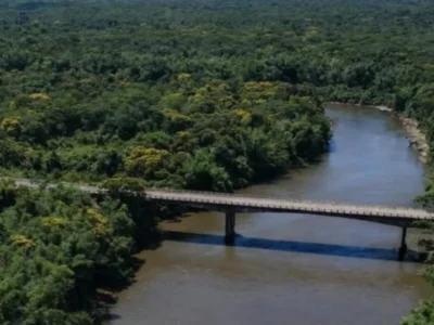 Ponte do Rio Miranda é interditada para concretagem na MS-345