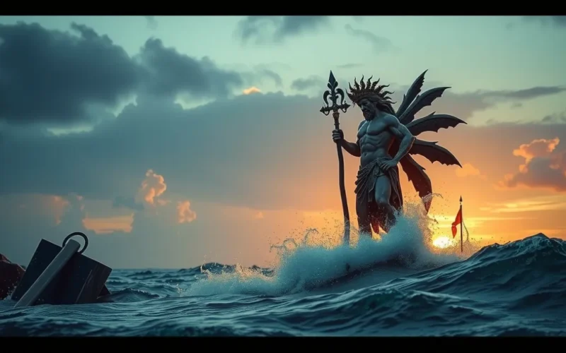 Por que Poseidon perseguiu Odisseu pelos mares durante anos